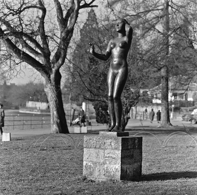 Die Bronzeskulptur von Hermann Hubacher (1885–1976) 